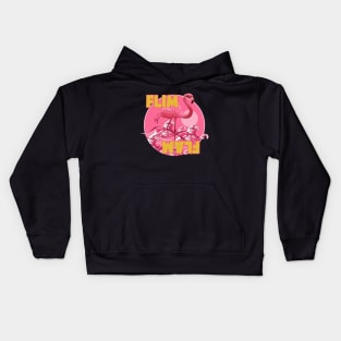 Flim Flam Flamingo Kids Hoodie